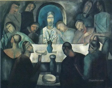  religious Oil Painting - The Last Supper of Jesus Andre Derain religious Christian